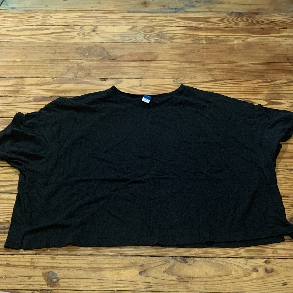 Old Navy Oversized Boxy Crop